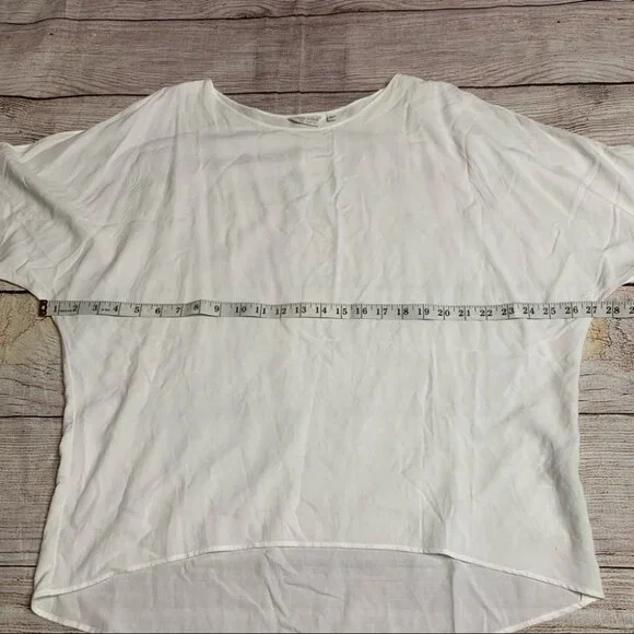 Jam’s World Vintage White Blouse with Open Shoulders Size Large - Picture 8 of 9
